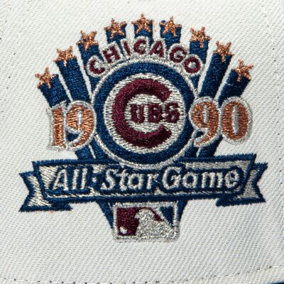 NEW ERA 9FORTY A-FRAME VARSITY HUES CHICAGO CUBS 1990 ALL STAR GAME PATCH 1994 SNAPBACK HAT