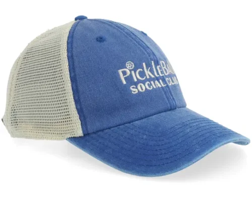 Pickle Ball Windale Ivory Royal Trucker Cap
