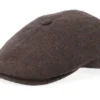 Rebel 42 Virgin Wool Bordeaux Flat Cap