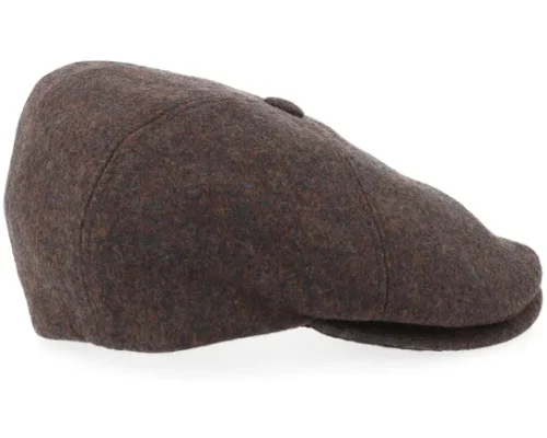 Rebel 42 Virgin Wool Bordeaux Flat Cap