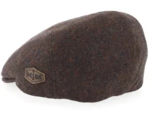 Rebel 42 Virgin Wool Bordeaux Flat Cap
