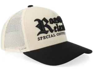 Roasted And Relaxed Blk StoneBlack A-Frame Trucker Cap