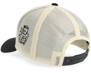 Roasted And Relaxed Blk StoneBlack A-Frame Trucker Cap