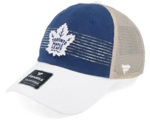 Toronto Maple Leafs Breakaway Cotton Blue Natural Trucker Cap