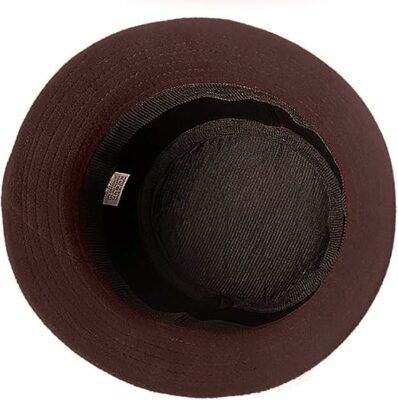Vintage Felt Floral Cloche Hat