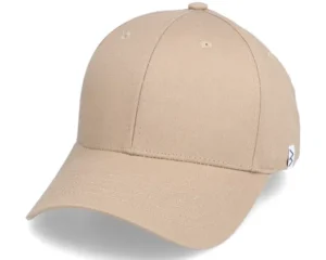 Wanda Khaki High Crown Adjustable Cap