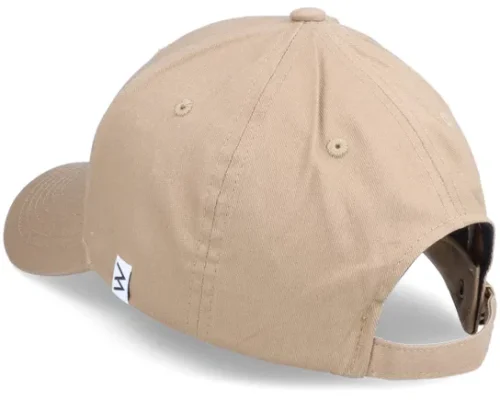 Wanda Khaki High Crown Adjustable Cap