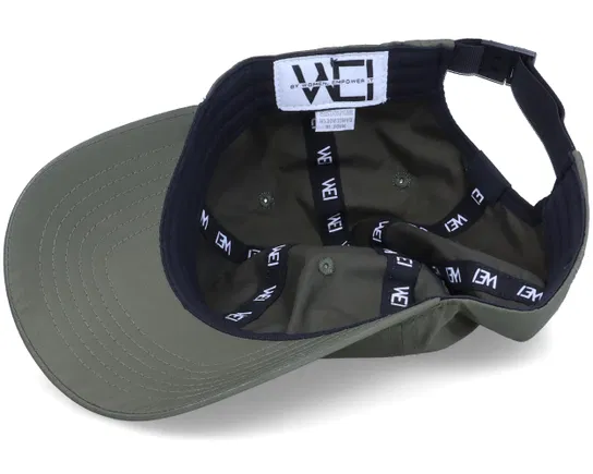 Waris Olive Athletic Adjustable Cap