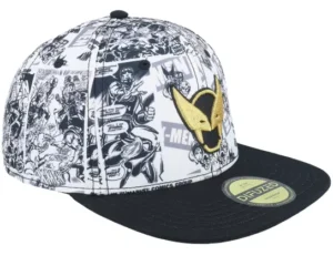 Wolverine White Black Baseball Cap