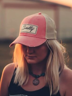 Women Distressed Trucker Cap