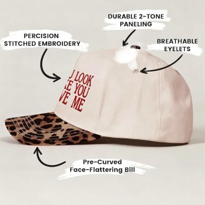 Women Vintage Adjustable Trucker Cap