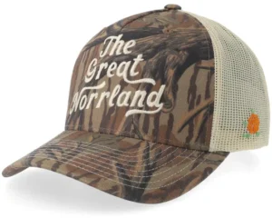 Wordmark Cap Real Tree A-Frame Trucker Cap