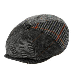 Chelsea Patchwork 8-Panel Flat Cap