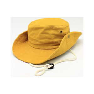Cotton Bucket Hat - Yellow