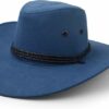 Faux Felt Leather Suede Cowboy Hat
