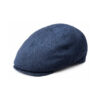 Gatsby Indigo Wool Flat Cap