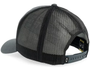 Graphite Black A-Frame Trucker Cap
