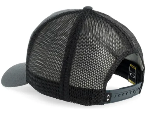 Graphite Black A-Frame Trucker Cap