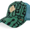 Hft Cap Denim Oracle Petrol A-Frame Trucker Cap