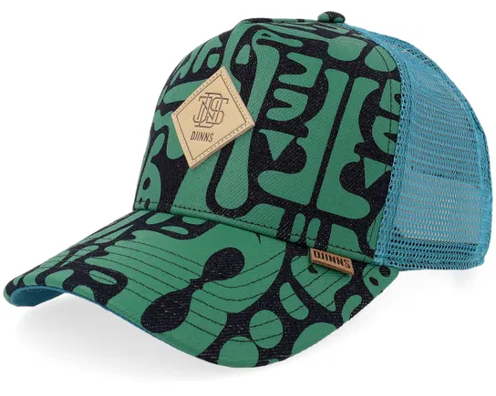 Hft Cap Denim Oracle Petrol A-Frame Trucker Cap