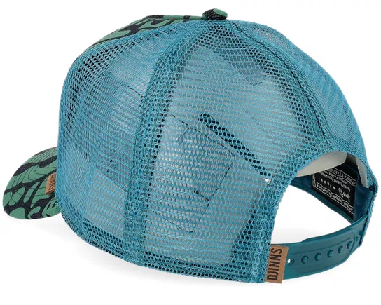 Hft Cap Denim Oracle Petrol A-Frame Trucker Cap