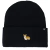 Icons Dog Base Runner 47 Knit Beanie Navy Cuff