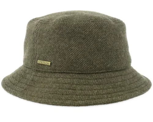 Jersey Olive Brown Mix Bucket Hat
