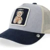 Kids Cuddly Mini Denim A-Frame Trucker Cap