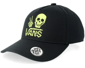 Kids Kohana Black Adjustable Baseball Cap