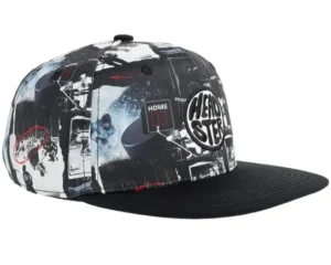 Kids Playoff Black Baseball Cap
