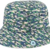 Kids Seaweed Navy Blue Bucket Hat