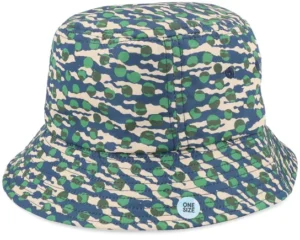 Kids Seaweed Navy Blue Bucket Hat