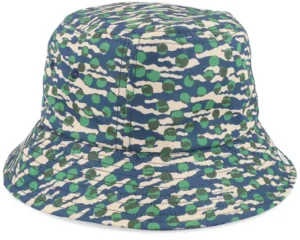 Kids Seaweed Navy Blue Bucket Hat