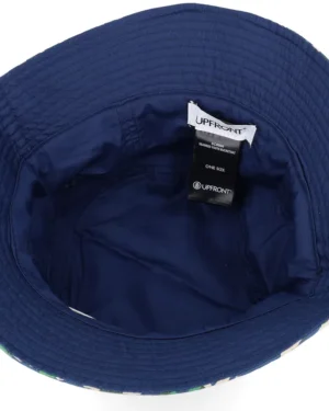 Kids Seaweed Navy Blue Bucket Hat