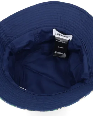Kids Seaweed Navy Blue Bucket Hat
