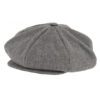 Kilkenny Virgin Wool Grey Newsboy Cap
