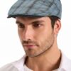 Men Summer Cotton Multi Flat Cap
