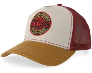 Mountain Patrol Brown A-Frame Trucker Cap