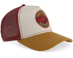 Mountain Patrol Brown A-Frame Trucker Cap