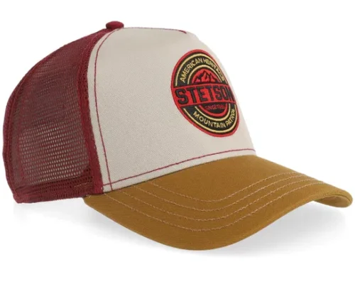 Mountain Patrol Brown A-Frame Trucker Cap