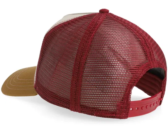 Mountain Patrol Brown A-Frame Trucker Cap
