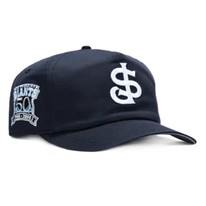 NEW ERA 19TWENTY SAN JOSE GIANTS 50TH ANNIVERSARY PATCH SNAPBACK PRE-CURVED HAT