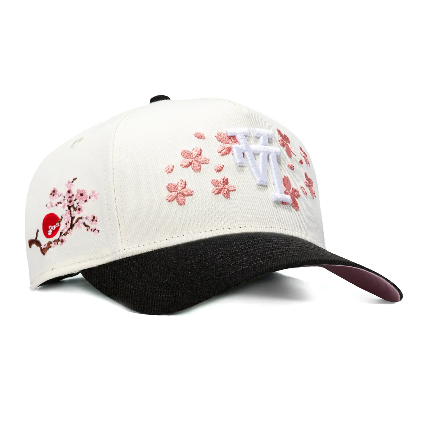 NEW ERA 9FORTY A-FRAME LOS ANGELES DODGERS TREE PATCH UPSIDE DOWN BLOSSOM PINK UV SNAPBACK HAT
