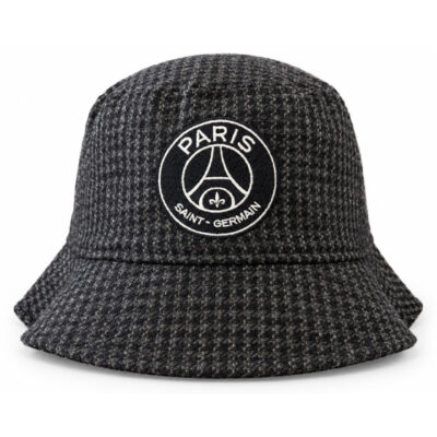 Paris Saint Germain Houndstooth Gray Bucket Hat