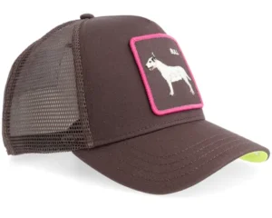 Shadow Bull Terrier Cocoa A-Frame Trucker Cap