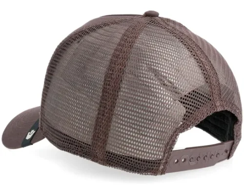 Shadow Bull Terrier Cocoa A-Frame Trucker Cap