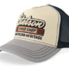 Speed Shop Grey Anthracite A-Frame Trucker Cap