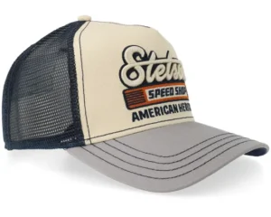 Speed Shop Grey Anthracite A-Frame Trucker Cap