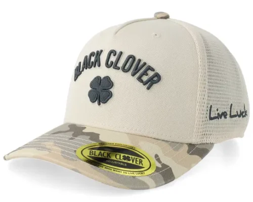 Timeless Safari Sand Camo A-Frame Trucker Cap