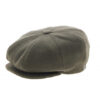 Ursel Wool & Cashmere Newsboy Cap Khaki